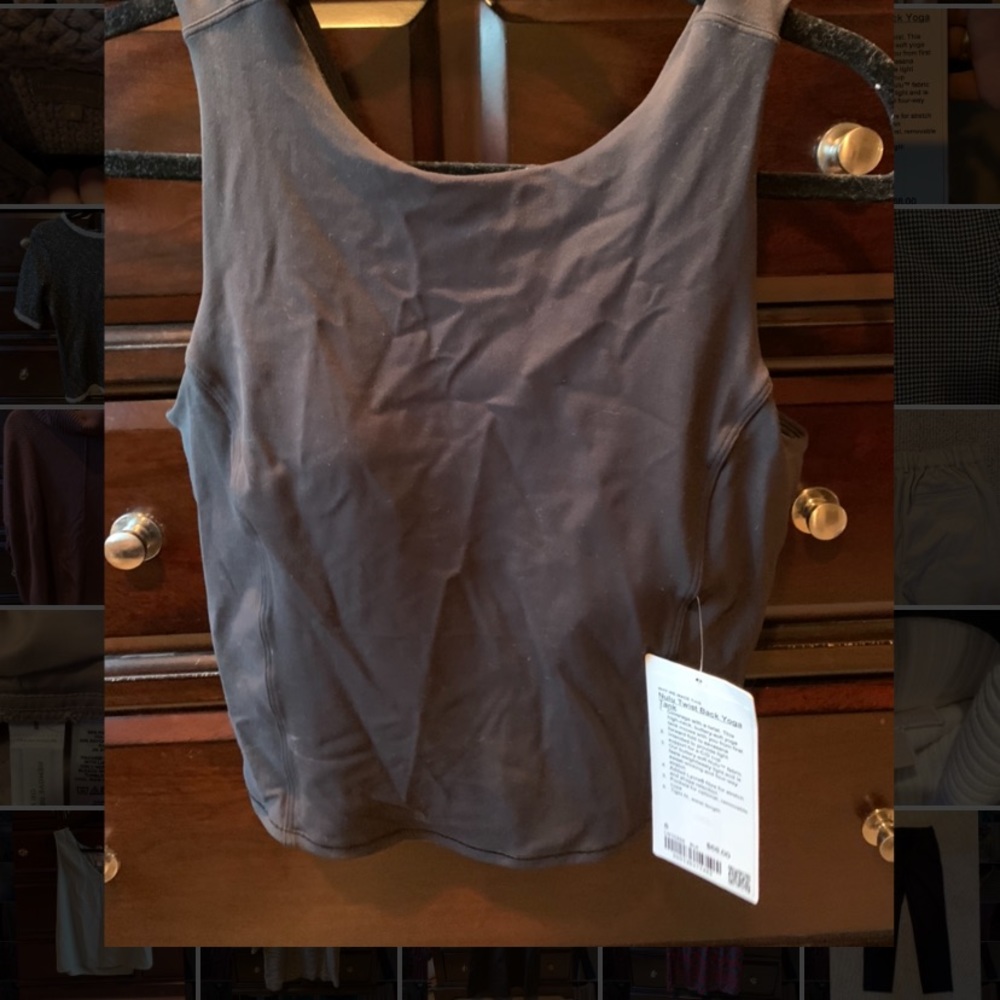 Lululemon Nuuk Twist Back Yoga Tank!